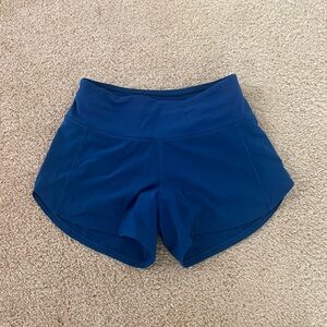 Lululemon Athletica Blue Athletic Shorts